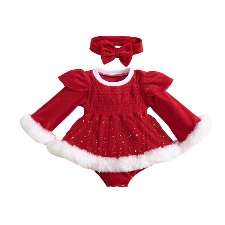 BABY XMAS DRESS 6-12M