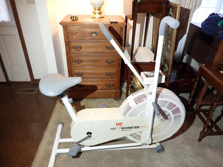 Dp airgometer hot sale exercise bike