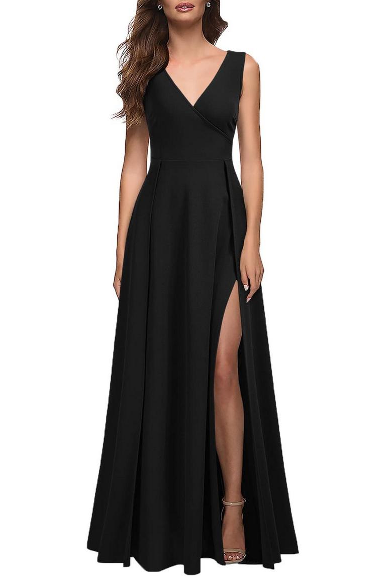 MUSHARE V-NECK DRESS
