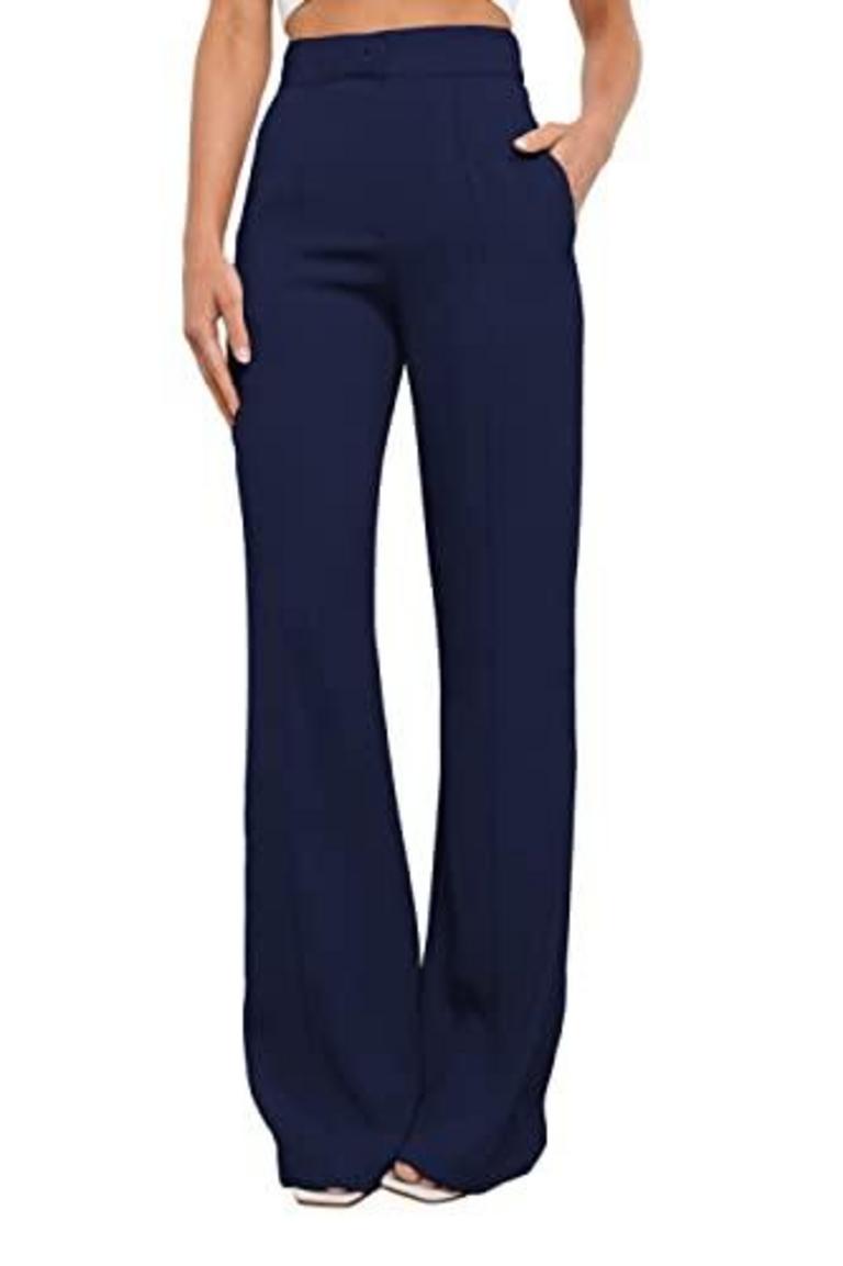 DARK BLUE WOMEN PANTS
