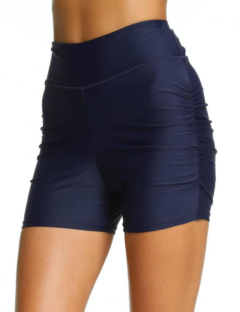HIGH WAIST BIKINI SHORTS