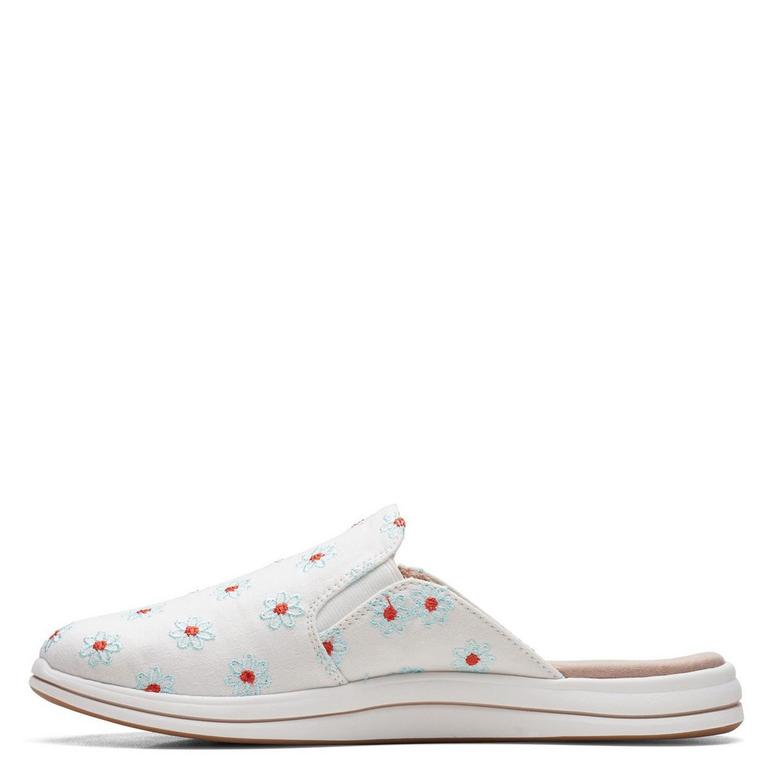 CLARKS CANVAS MULE SZ 8