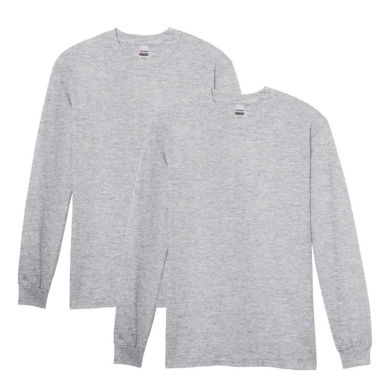 GILDAN M LONG SLV T-SHIRTS