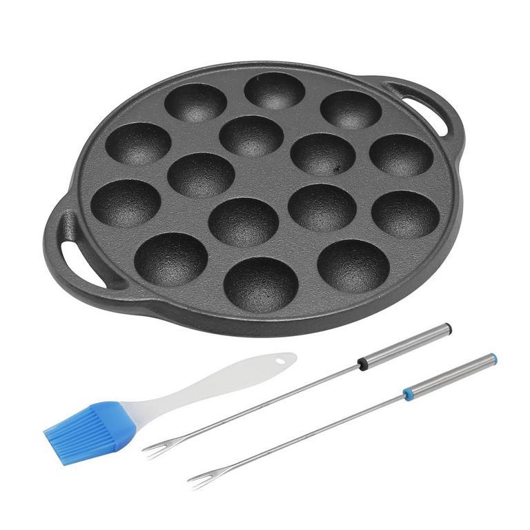 CAST IRON TAKOYAKI PAN