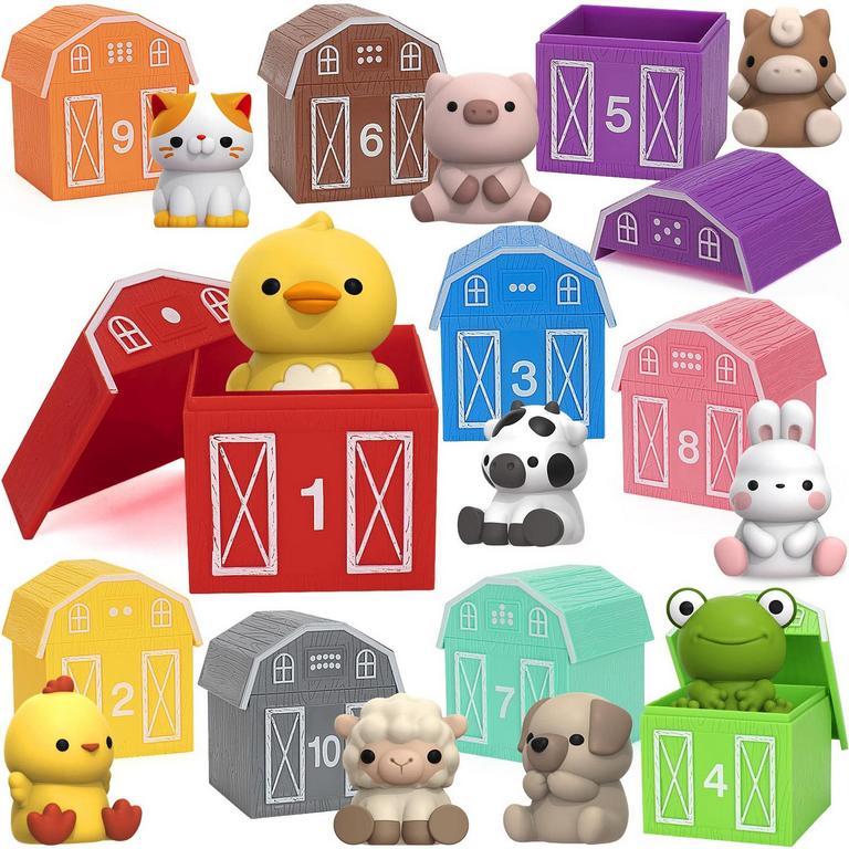 FARM ANIMALS TOY SET