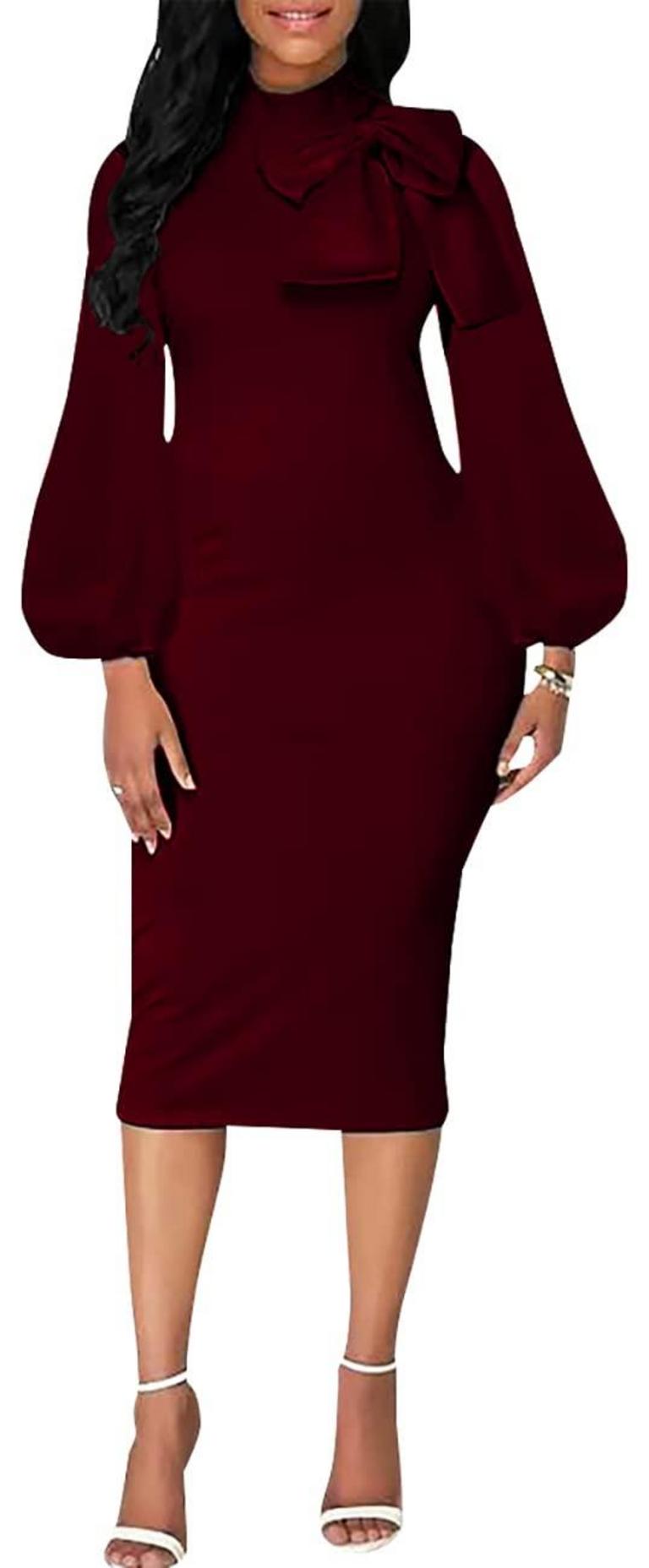 LALALIN LONG SLEEVE DRESS