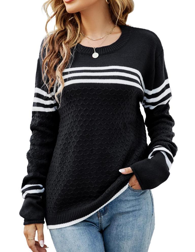 KOITMY STRIPE SWEATER