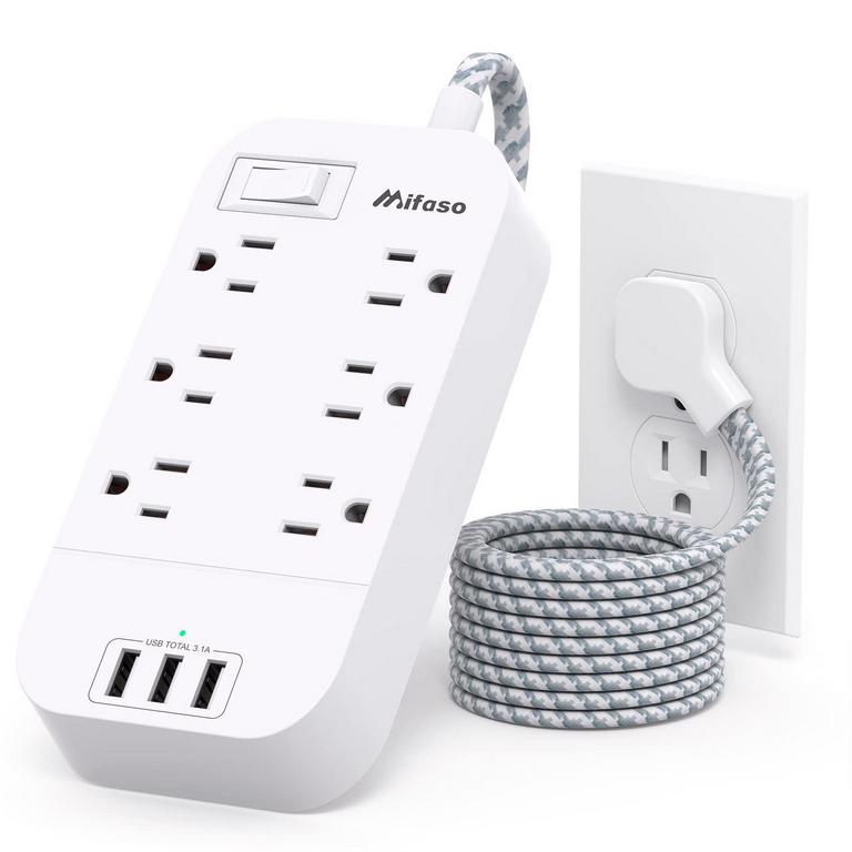 FLAT POWER STRIP USB