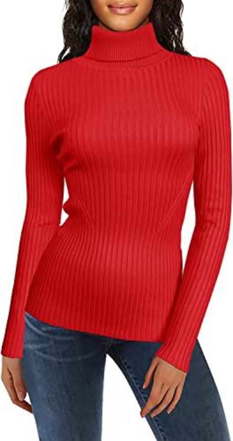 IN V28 XL RED SWEATER