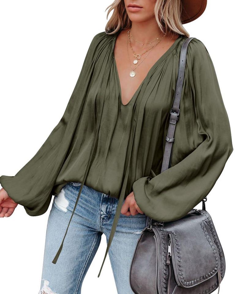 LAMISSCHE VNECK BLOUSE M