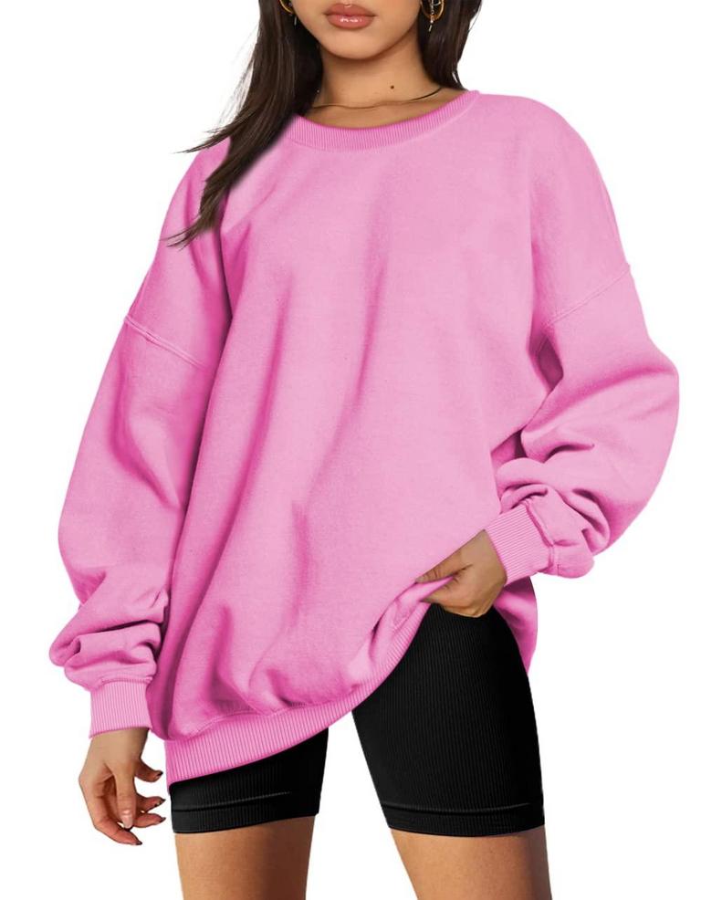 OVERSIZED FLEECE SWEATSHIRT