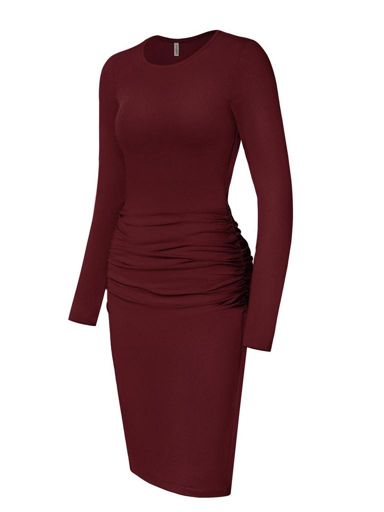 LAUGHIDO LONG SLEEVE DRESS