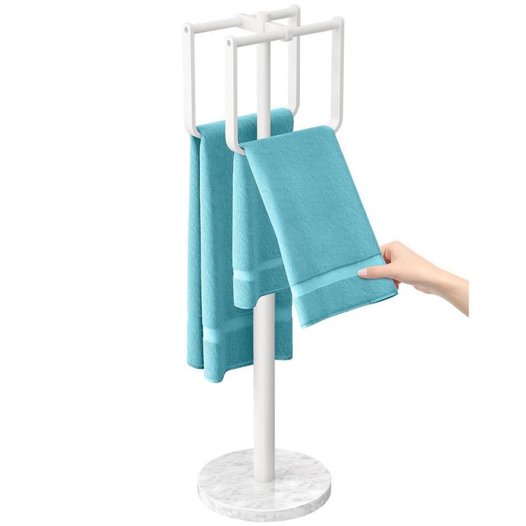 MARBLE TOWEL HOLDER STAND