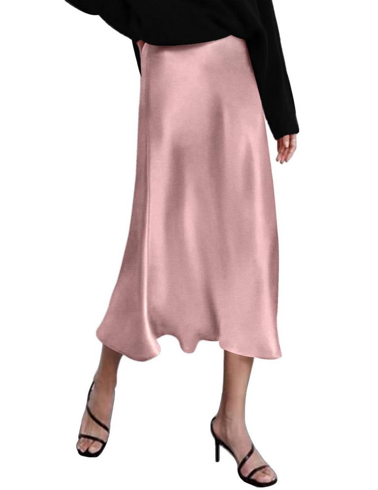 ZEAGOO PINK SKIRT L