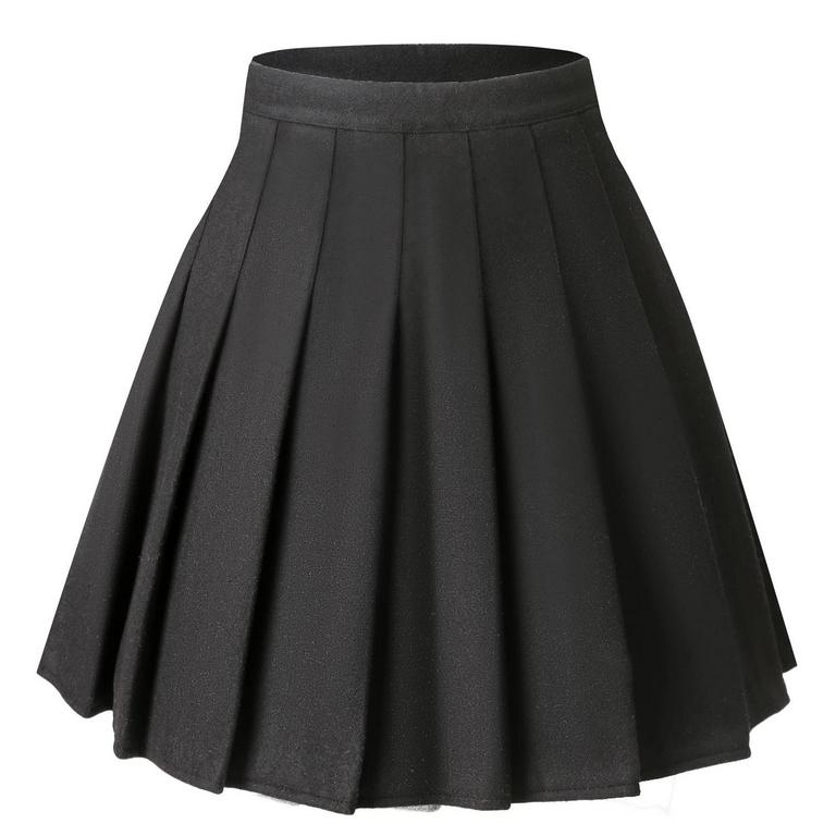 HOEREV PLAID SKIRT XL