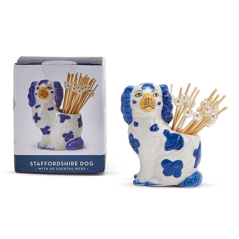 CERAMIC BAMBOO DOG PICKS