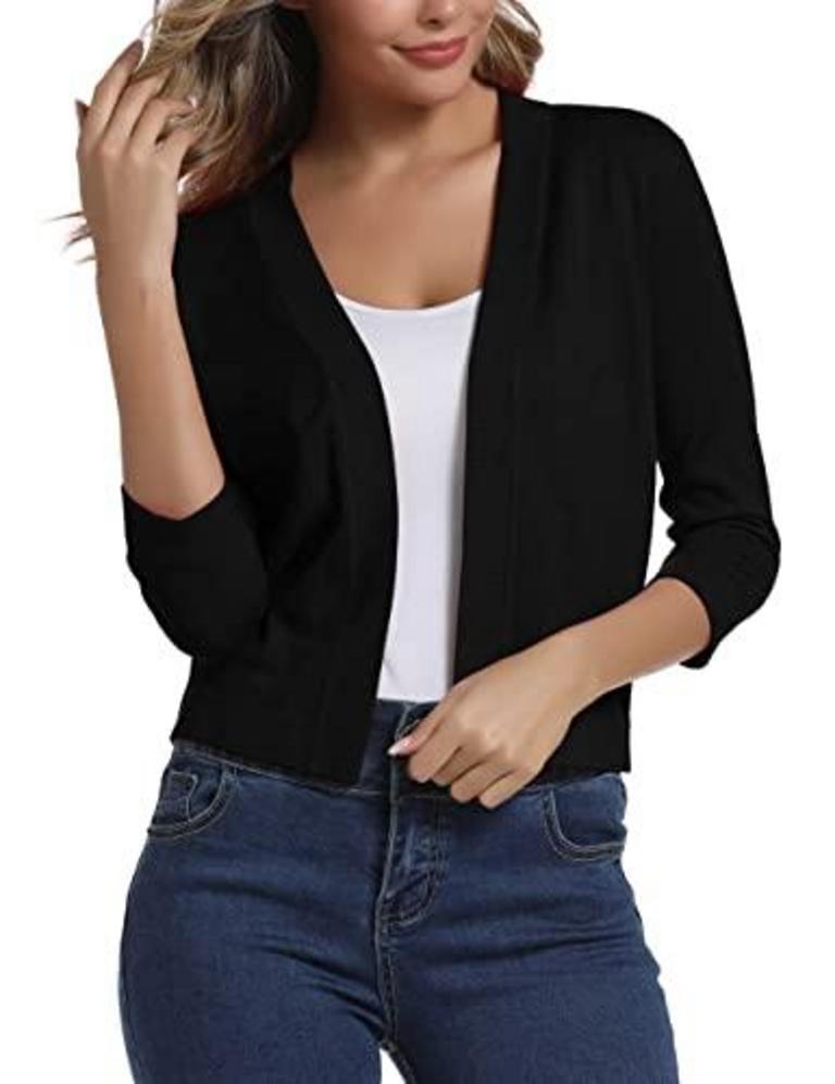 URBAN COCO L BLACK CARDIGAN