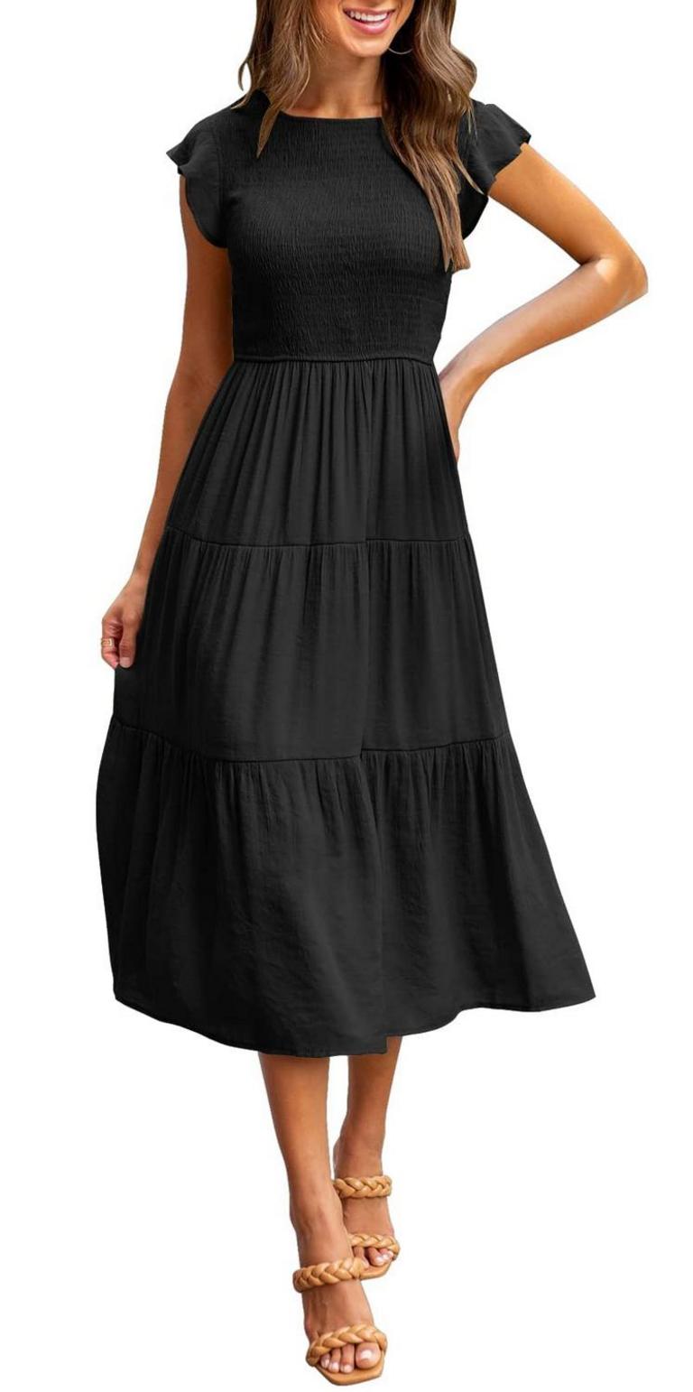 MEROKEETY MIDI DRESS