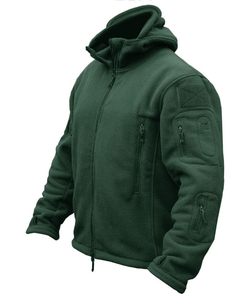 CRYSULLY MILITARY FLEECE JACKET