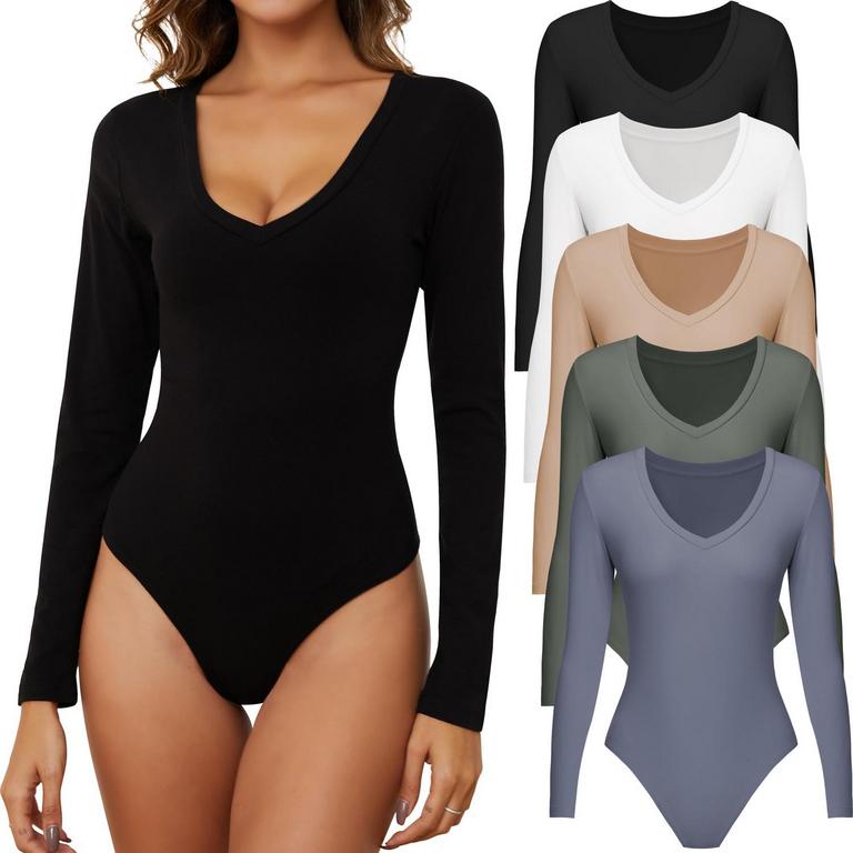 TYCTOS VNECK BODYSUIT WOMEN'S