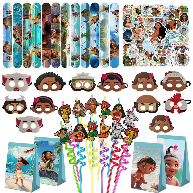 GANKTOWCOY MOANA PARTY FAVORS