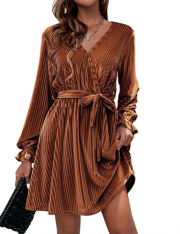 HOTOUCH VELVET DRESS