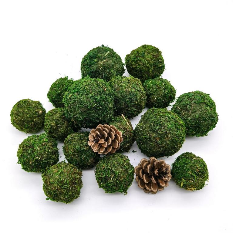 DAYDAYPICK MOSS DECOR BALLS