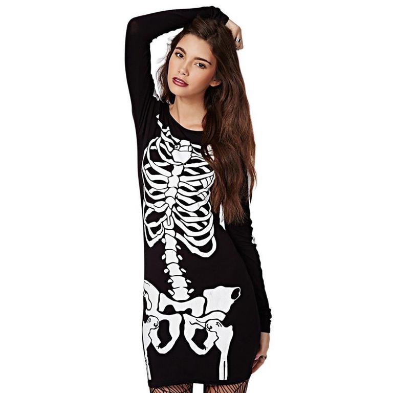 2XL SKELETON DRESS