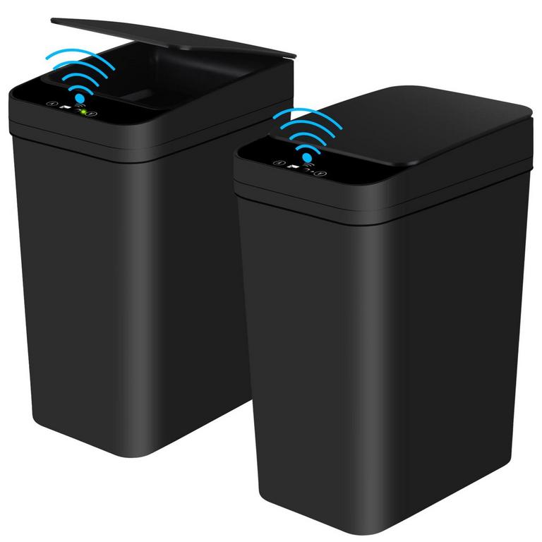 2 ANBORRY AUTO TRASH CANS