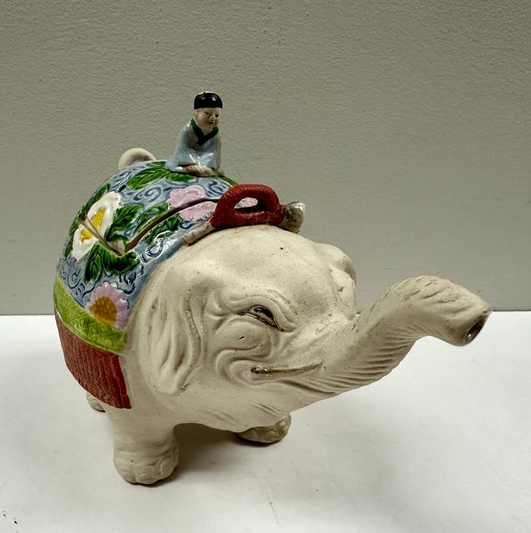 Auction Ohio Japanese Elephant Teapot
