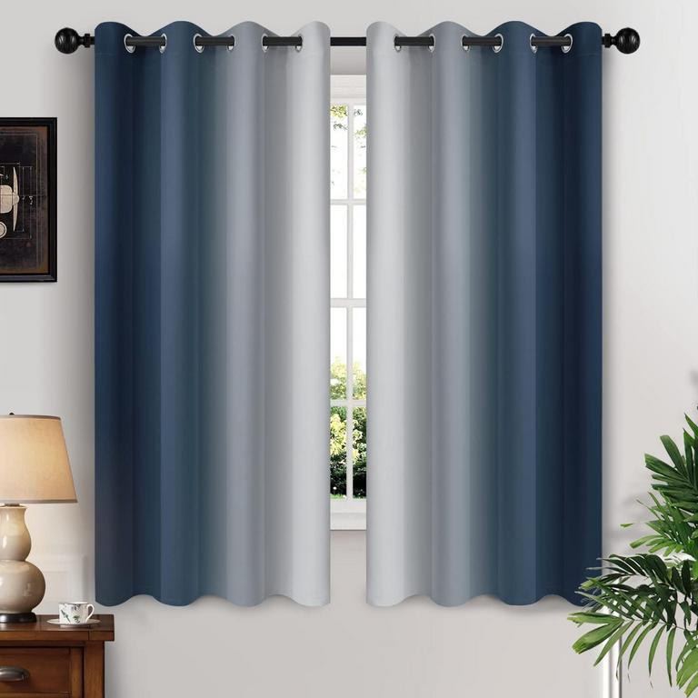 2 YAKAMOK OMBRE CURTAINS