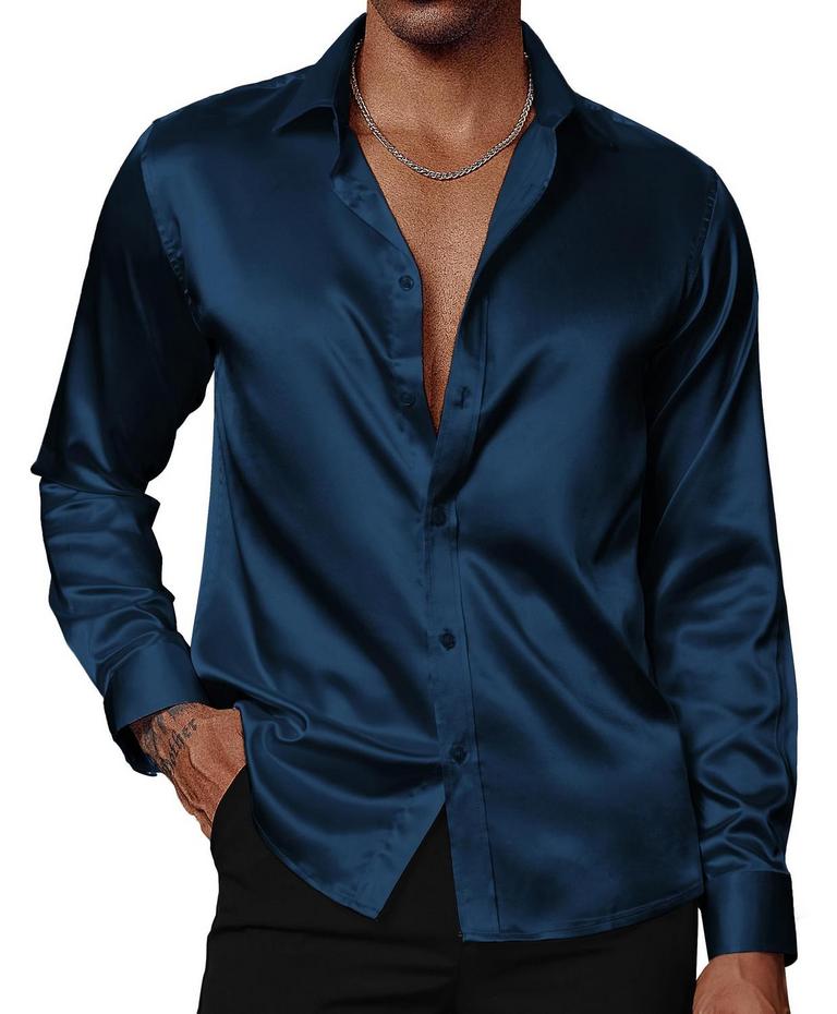 PJ PAUL JONES SATIN SHIRT