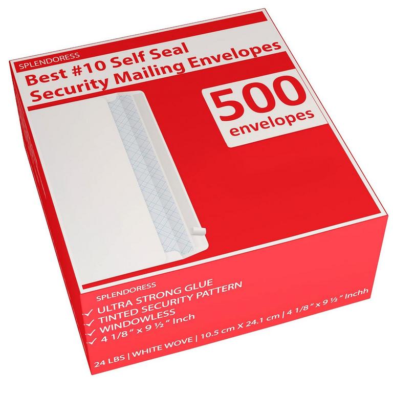 SECURITY ENVELOPES 500PK