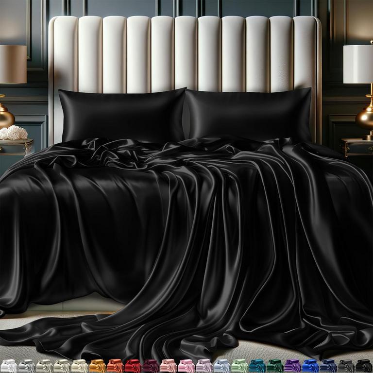 DECOLURE SATIN SHEET SET