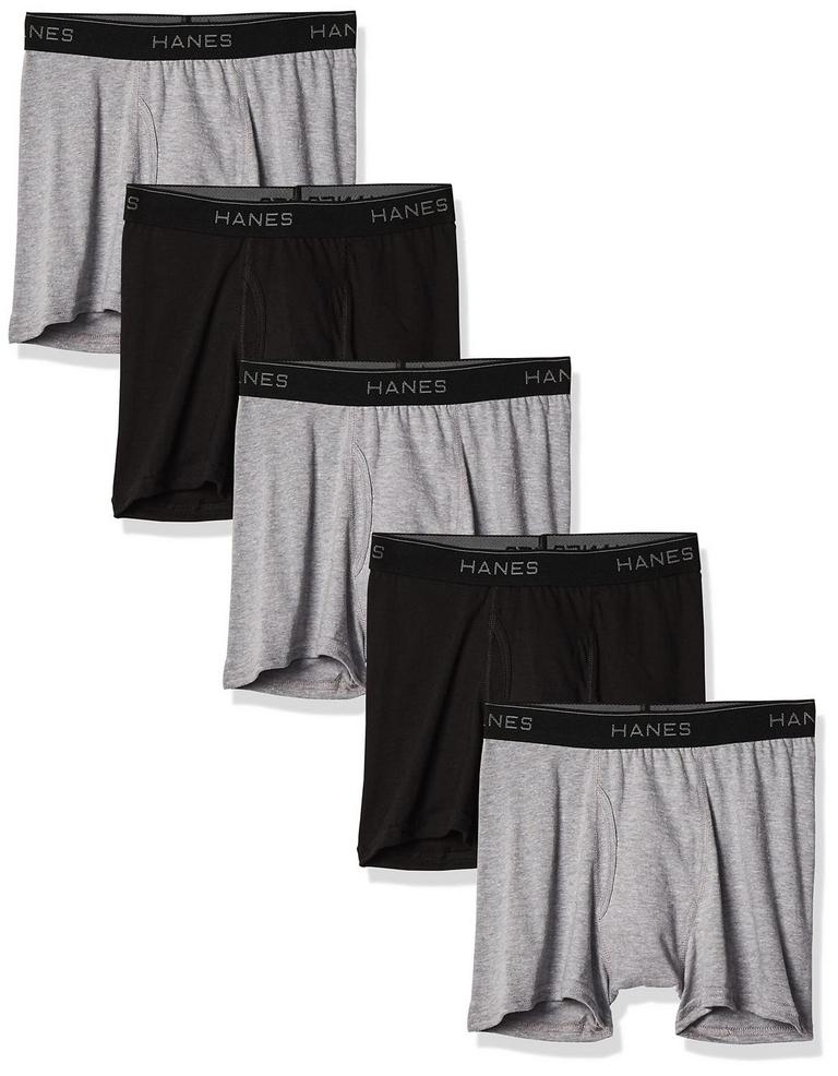 HANES BOYS BOXER BRIEF L