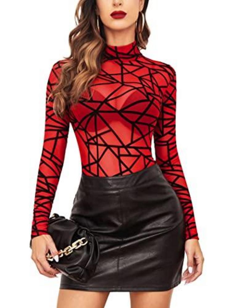 AVIDLOVE MESH BODYSUIT M