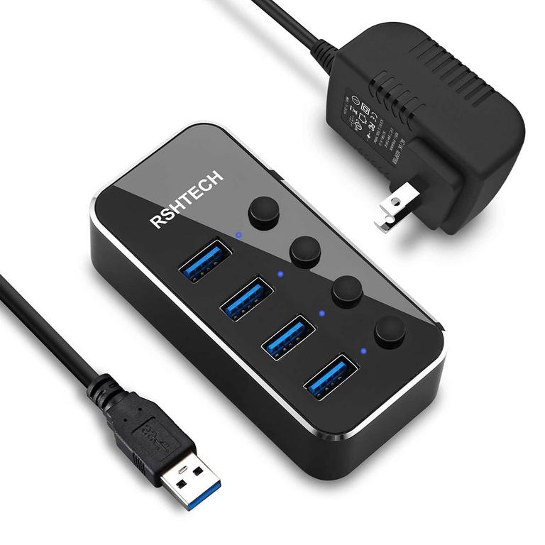 RSHTECH 4 PORT USB HUB