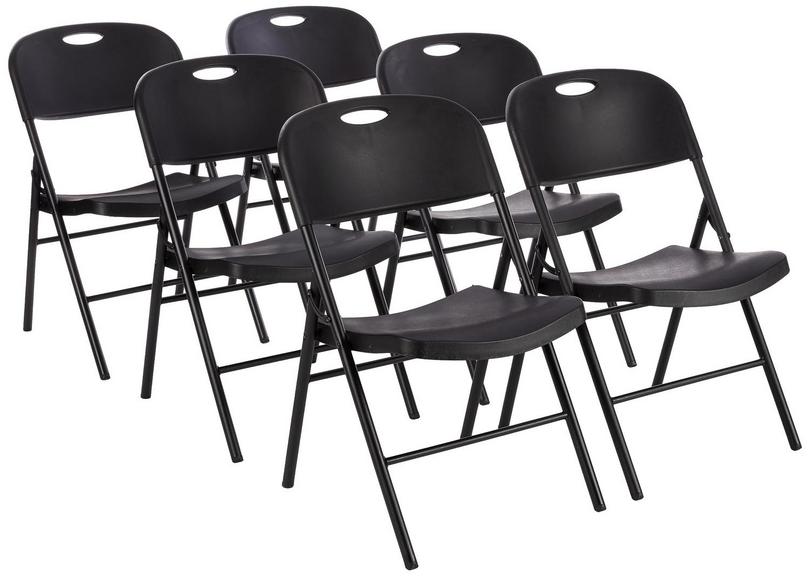 6 BASICS BLACK CHAIRS