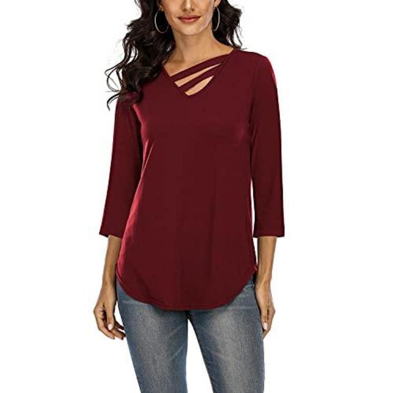 DAVENIL VNECK TUNIC L