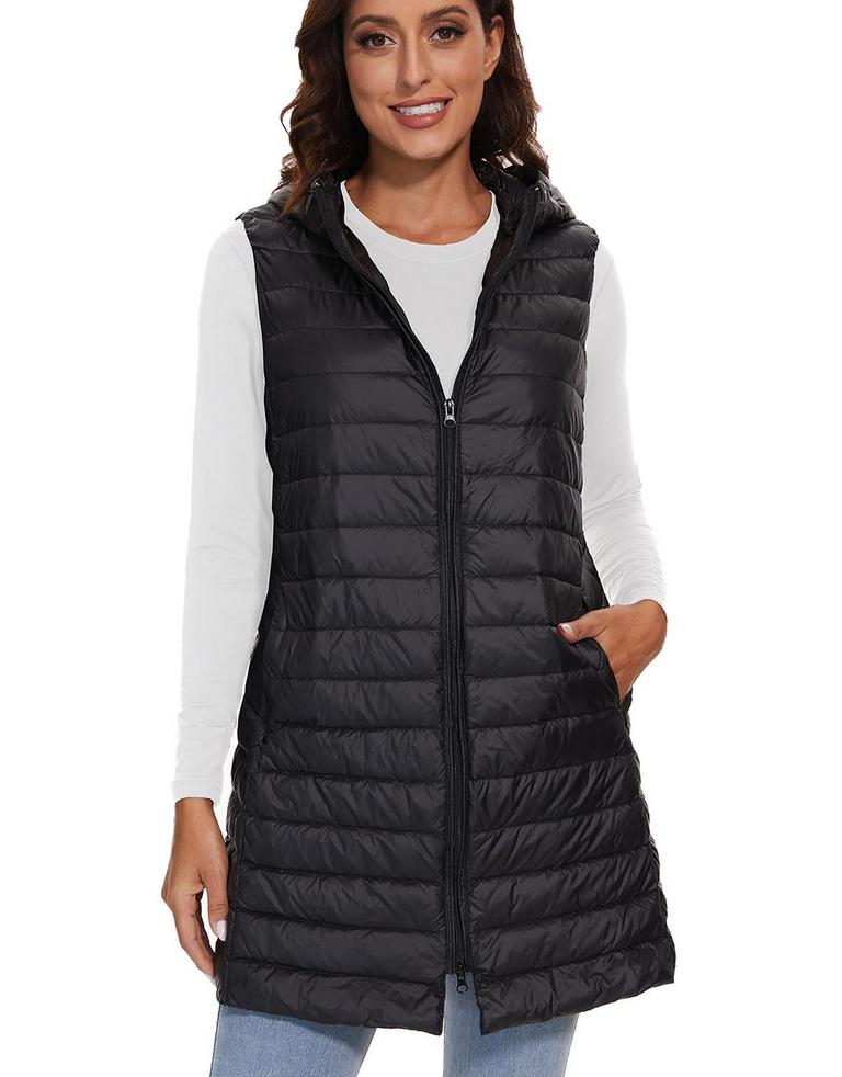 ELFJOY PUFFER VEST XL BLACK