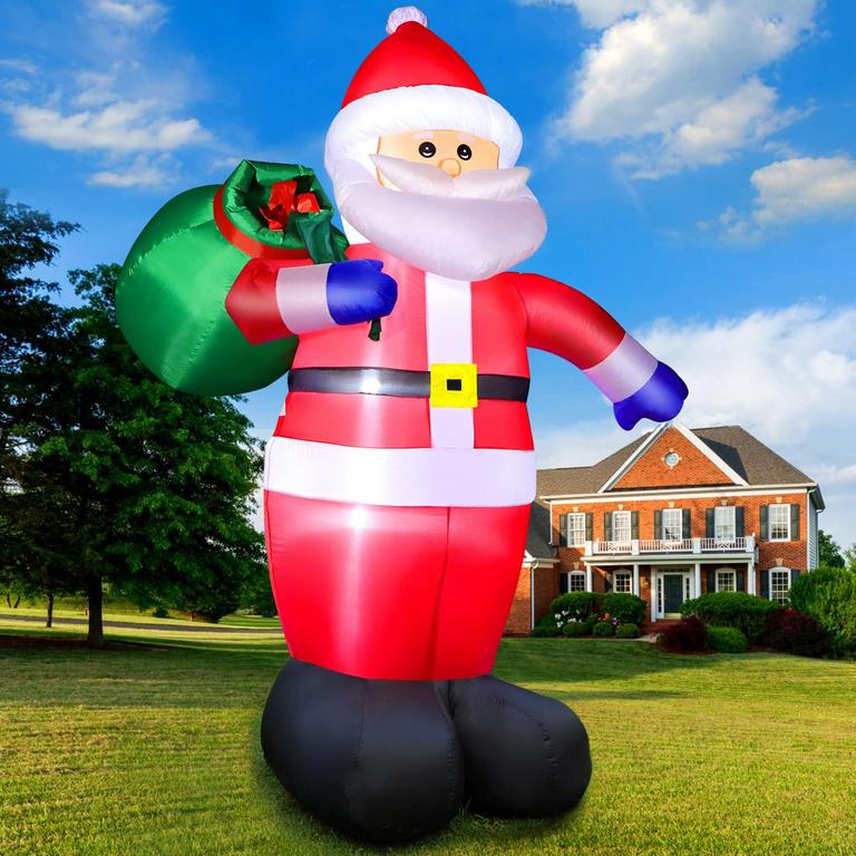 12' SANTA INFLATABLE