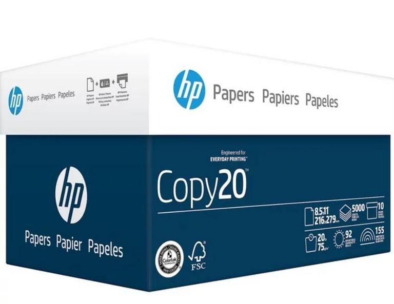 CASE OF HP PRINTER PAPER
