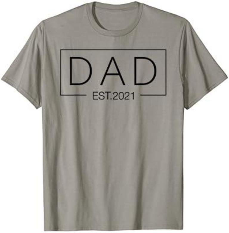 DAD EST 2021 T-SHIRT