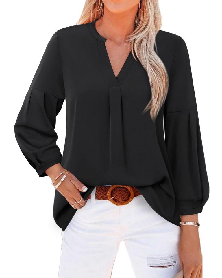 UNIXSEQUE VNECK BLOUSE