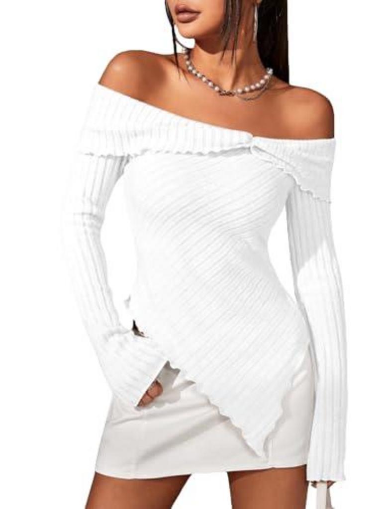 OFF SHOULDER TEE TOP