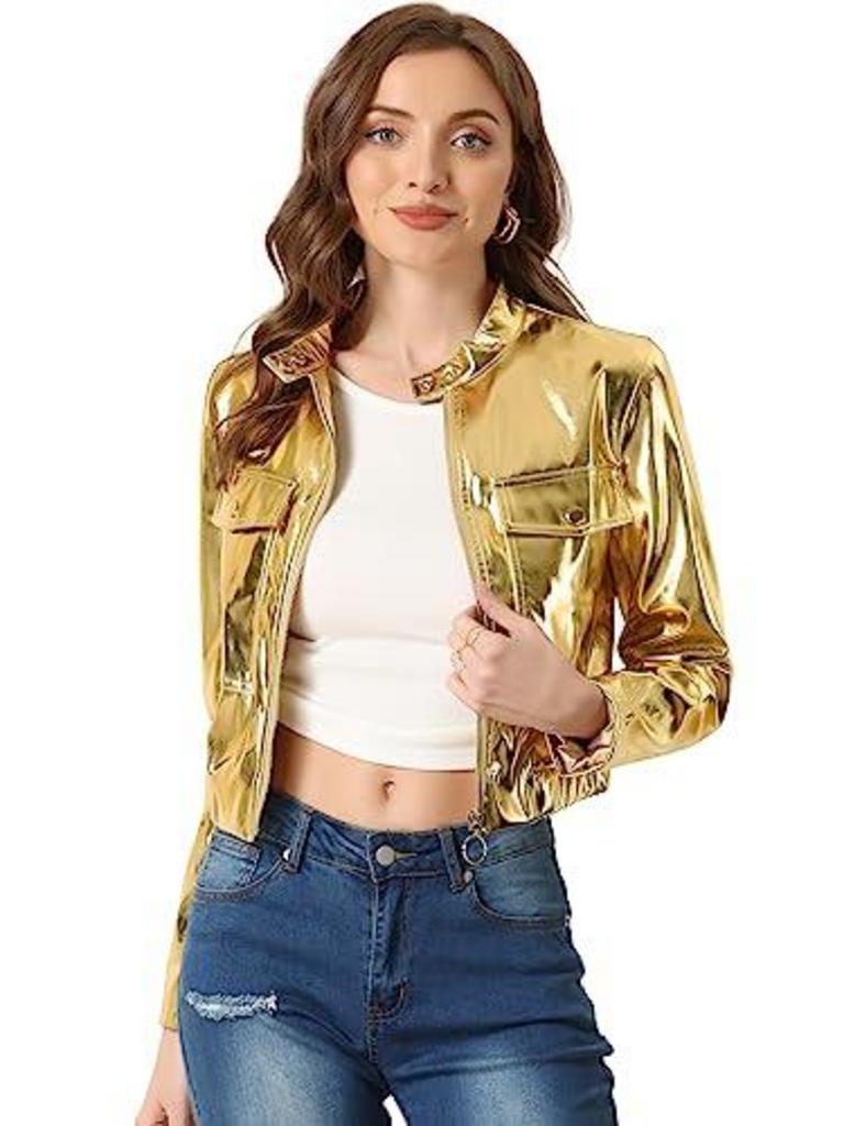 ALLEGRA K JACKET LG GOLD