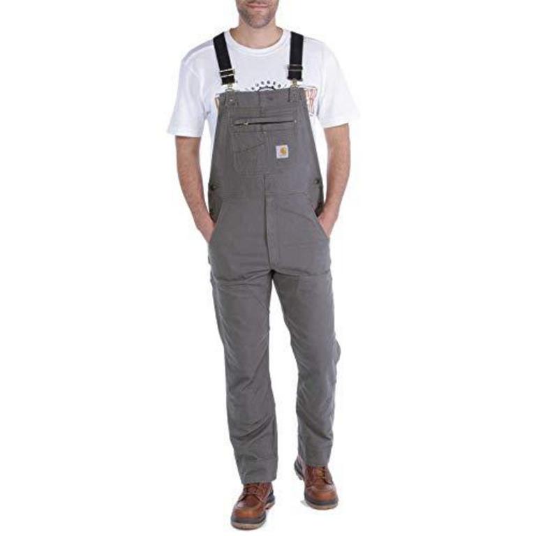 CARHARTT CANVAS BIB OVERALL 32W 32L