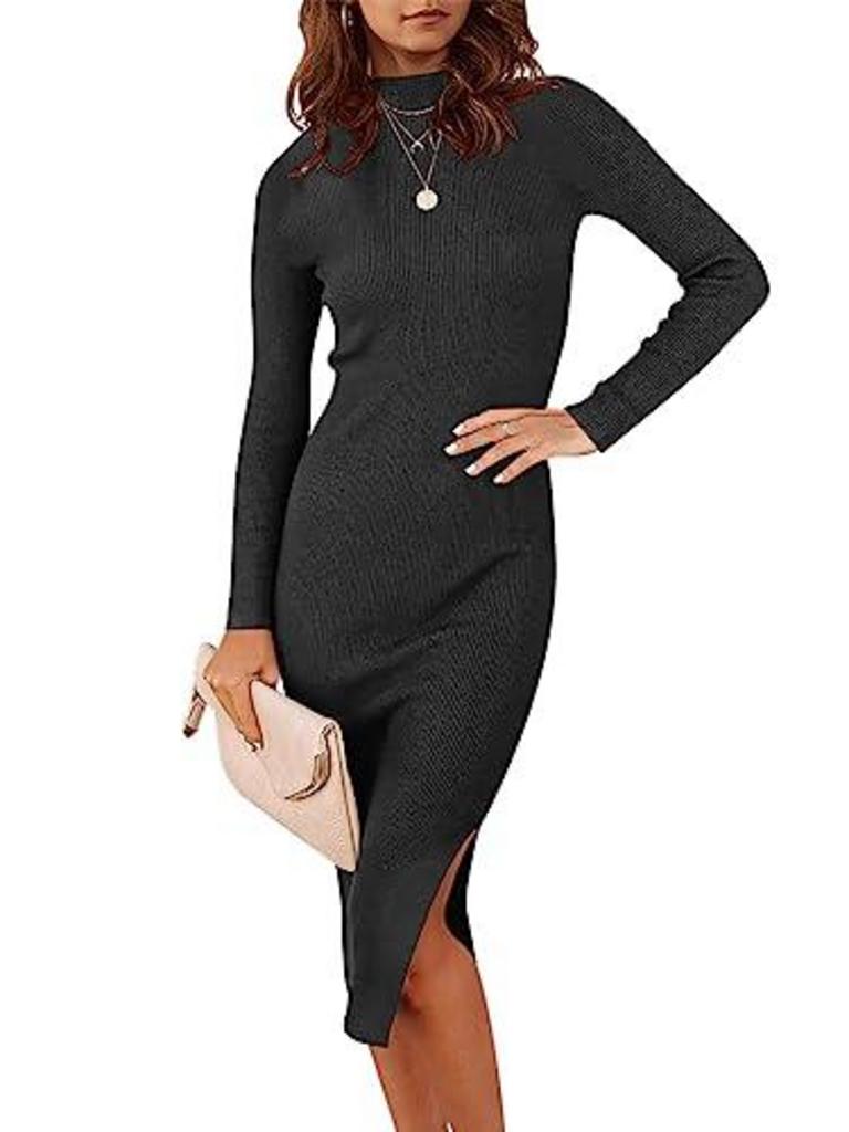 ANRABESS WOMEN SWEATER DRESS