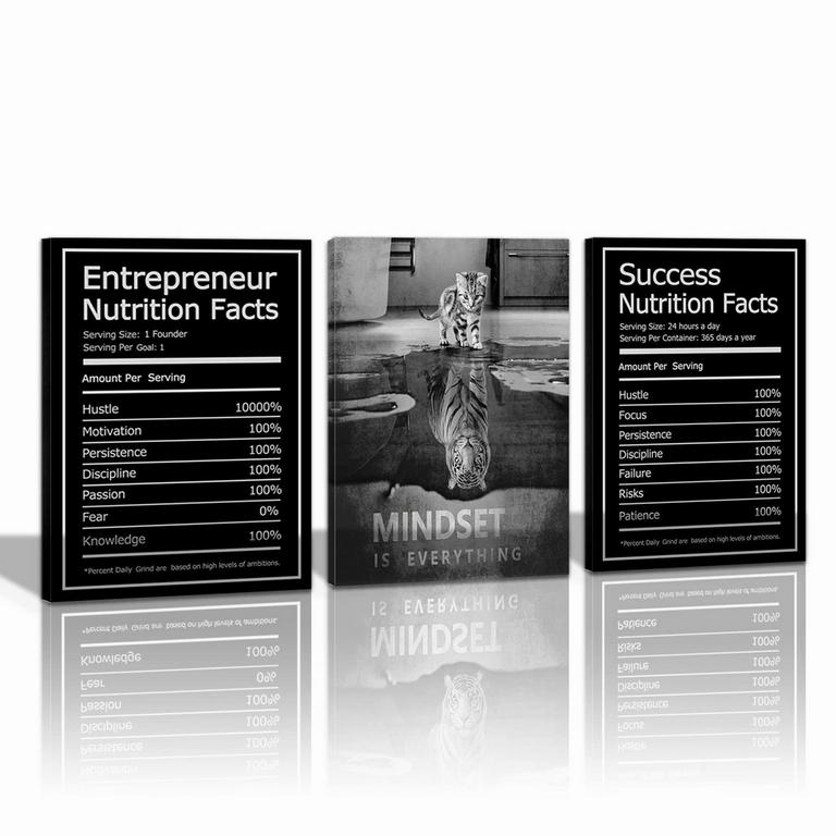 3PC MOTIVATIONAL ART SET