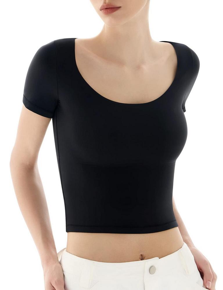 PUMIEY SCOOP NECK T-SHIRT
